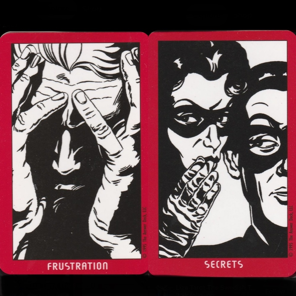 Theanswerfortune Tellingvintage Deck - image 6